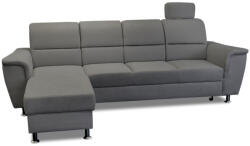 Miló Bútor Milano l sarokülő l, középszürke, balos - smartbutor