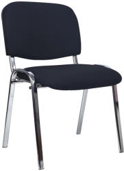 Fortrade Látogatói szék iso króm (fekete) - smartbutor
