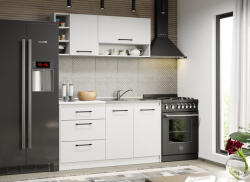 Mobiro Alaszka fehér konyha - 03 - 143, 2 cm - smartbutor