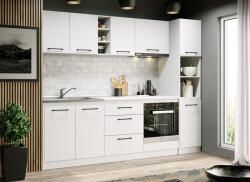 Mobiro Alaszka fehér konyha - 15 - 243, 2 cm