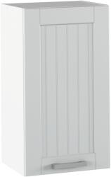 TEMPO KONDELA Felső szekrény, világosszürke/fehér, JULIA TYP 4 - mindigbutor