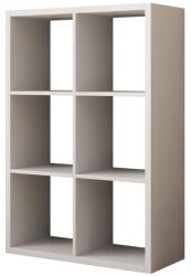 ADRK Cleo könyvespolc, Fehér, Fehér - mindigbutor - 44 289 Ft