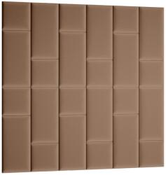 ELTAP Quadratta 180x180 kárpitozott panel, világosbarna