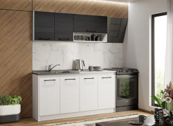 Mobiro Fehér konyha ferrara Lotus - 03 - 163, 2 cm - smartbutor