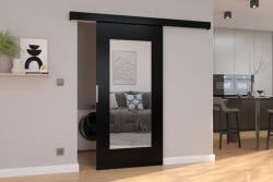 ADRK Falra szerelhető tolóajtó NELA 86, Fekete - smartbutor