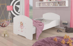 ADRK Ágy matraccal PEPE GIRL WITH WINGS 160x80, Fehér - smartbutor