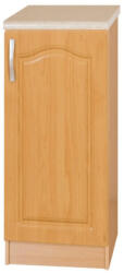 TEMPO KONDELA konyhaszekrény, Alsó, Jobbos, Éger LORA MDF NEW KLASIK S40 - smartbutor