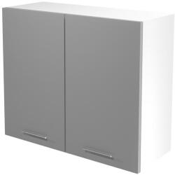 Halmar Vento g-80/72 szekrény magasfényű szürke - mindigbutor