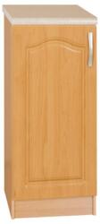 TEMPO KONDELA Alsó konyhaszekrény, balos, éger, LORA MDF NEW KLASIK S40 - mindigbutor