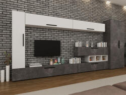 Mobiro Star nappali - Betonszürke és Fehér - C48 - smartbutor