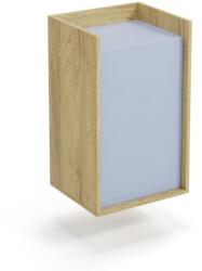 Halmar MOBIUS szekrény 1D szín: hikora tölgy/világoskék