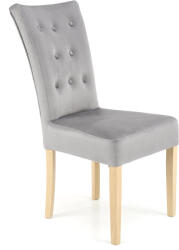 Halmar VERMONT szék, méztölgy / szürke Monolith 85 - smartbutor