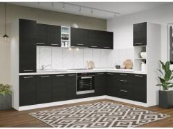 Mobiro Konyha Noir - 38 - 310/200 cm - mindigbutor