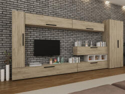 Mobiro Star nappali - Szürke tölgy és Fehér - C42