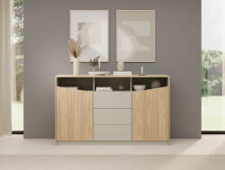 ADRK ATSON kétdobozos komód, Tölgy, Tölgy - smartbutor