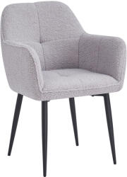 TEMPO KONDELA Étkezőszék, szürke/fekete, SENER - smartbutor