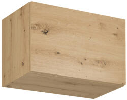 TEMPO KONDELA Felső szekrény, artisan tölgy, LANGEN G60KN - smartbutor