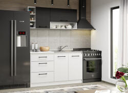 Mobiro Fehér konyha ferrara Lotus - 02 - 143, 2 cm - smartbutor