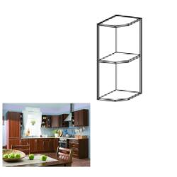 TEMPO KONDELA Felsőszekrény G25PZ, dió Milano, SICILIA - mindigbutor