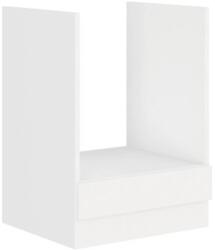 TEMPO KONDELA Szekrény, beépíthető tűzhelyhez, fehér, SPLIT 60 DG BB - mindigbutor