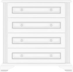 WIPMEB White 008 komód 4s90 havas kőris/ezüst fenyő