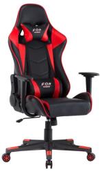 Fortrade Irodai szék csíkos (fekete + piros)