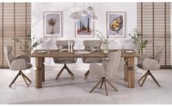 Halmar MELTON bővíthető étkezőasztal, téglalap alakú, szín: világos dió - mindigbutor