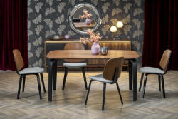 Halmar PEDRO asztal dió / fekete - smartbutor