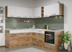 Mobiro Bonita konyhabútor - Összeállítás 11 - 184/224 cm - smartbutor