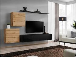 Wipmeble SWITCH 26 szekrénysor V artisan-fekete