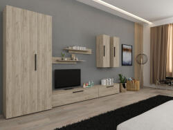 Mobiro Star Nappali Szekrénysor C29- Szürke Tölgy színben