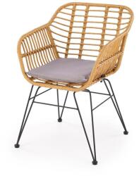 Halmar K541 szék, szín: natúr/szürke