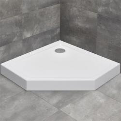 Radaway Doros PT szögletes zuhanytálca 100x100 fehér, ajándék szifonnal SDRPT1010-01 (SDRPT1010-01)