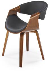 Halmar K544 szék, fekete / dió - mindigbutor