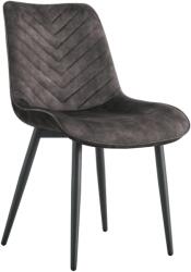 TEMPO KONDELA Étkezőszék, barna/fekete, ZAINA TYP 2 - mindigbutor