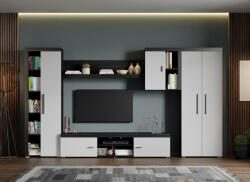 Mobiro MAX C11 nappali szekrénysor fehér-ferrara színben - smartbutor