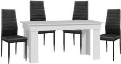 Proda Montilla II NEW 4 Személyes Étkezőszett - Fehér/ Fekete