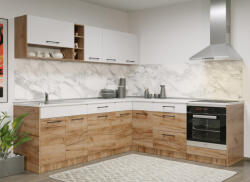 Mobiro Bonita konyhabútor - Összeállítás 12 - 244/224 cm - smartbutor