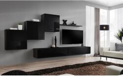 Wipmeble SWITCH 26 szekrénysor X fekete - mindigbutor