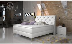 Eltap Adel 140x200 boxspring ágy fehér - mindigbutor