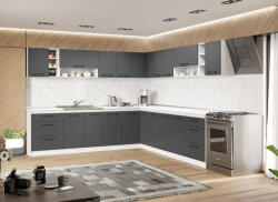 Mobiro Maia szürke konyhabútor - 34 - 281, 6/281, 6 cm - smartbutor