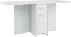 WIPMEB EXPERT X összecsukható konyhai asztal CRAFT fehér színben - mindigbutor