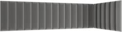 ELTAP Quadratta 210x90x60 kárpitozott panel, szürke - mindigbutor