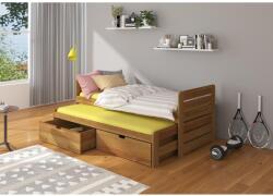 ADRK Dupla ágy matracokkal TOMI 200x90, Tölgyfa - mindigbutor