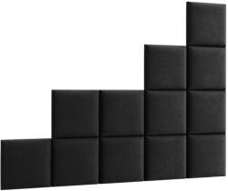 ELTAP Quadratta 200x160 kárpitozott panel, sötétszürke - smartbutor