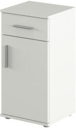 TEMPO KONDELA Alsó szekrény, matt fehér, LESSY NEW 03 - smartbutor