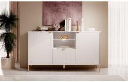 WIPMEB Diamond Di02 Komód 3d Fehér/fehér+led