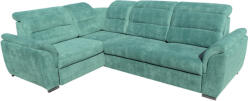 Miló Bútor Virginia l ii. Sarokülő l, zöld, balos