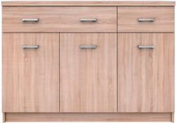 TEMPO KONDELA Komód 3D2S, sonoma tölgy, TOPTY TYP 23 - smartbutor