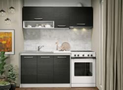 Mobiro Konyha Noir - 08 - 180 cm - smartbutor